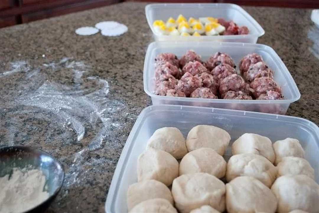 Cách làm bánh bao bằng men nở