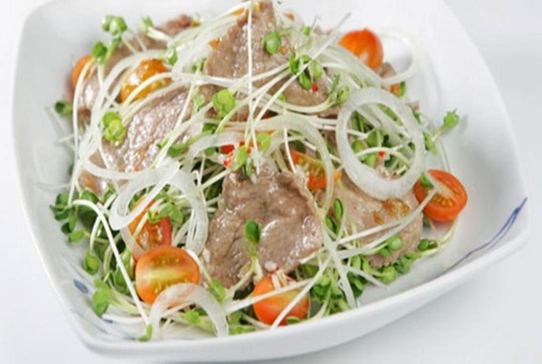Cách làm Salad rau mầm cá ngừ